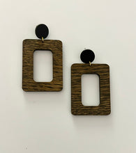The Hilge Earrings -WOOD