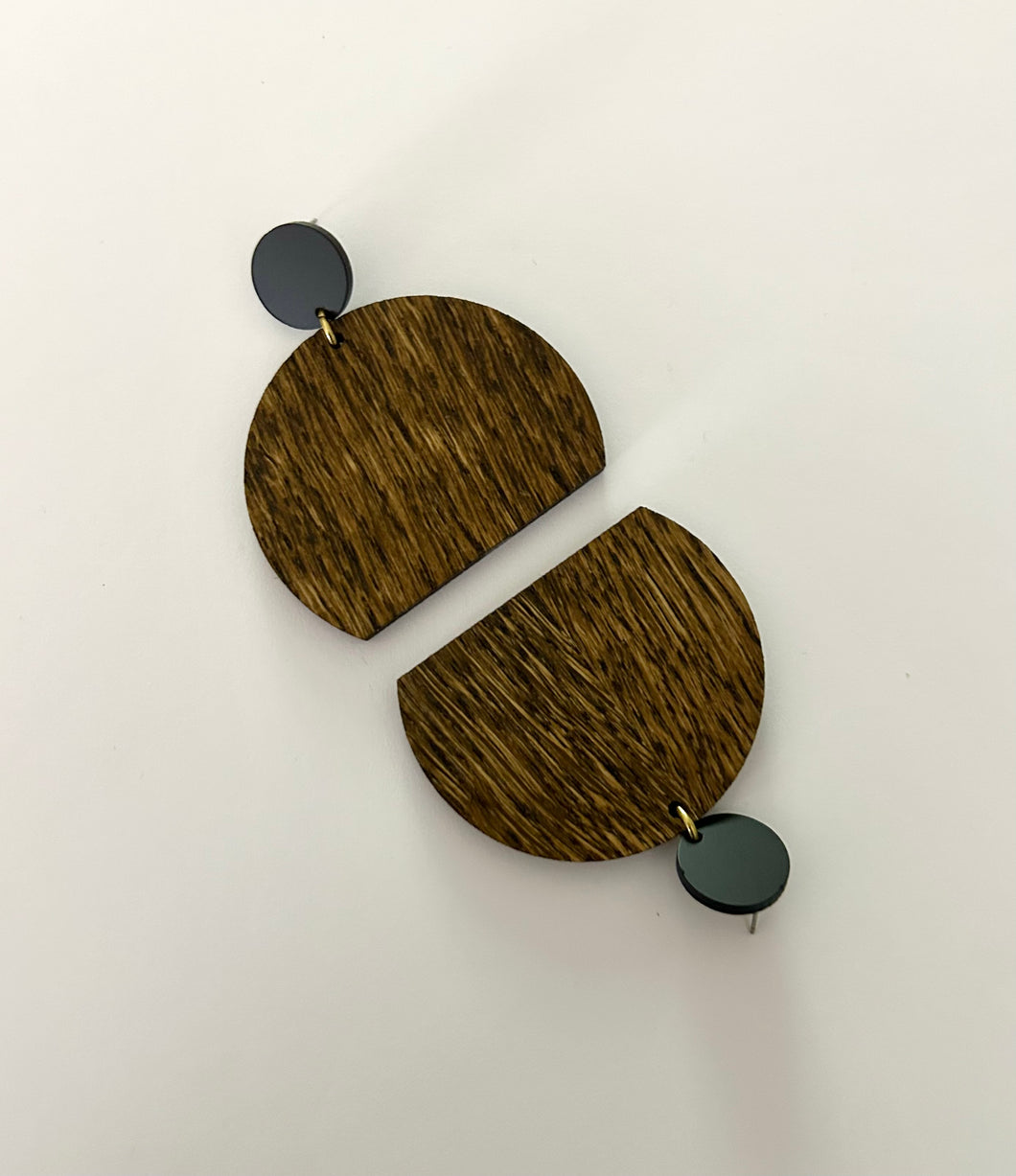 The Käla Earrings (Large)- WOOD