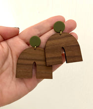 The Jillie Earrings - WOOD