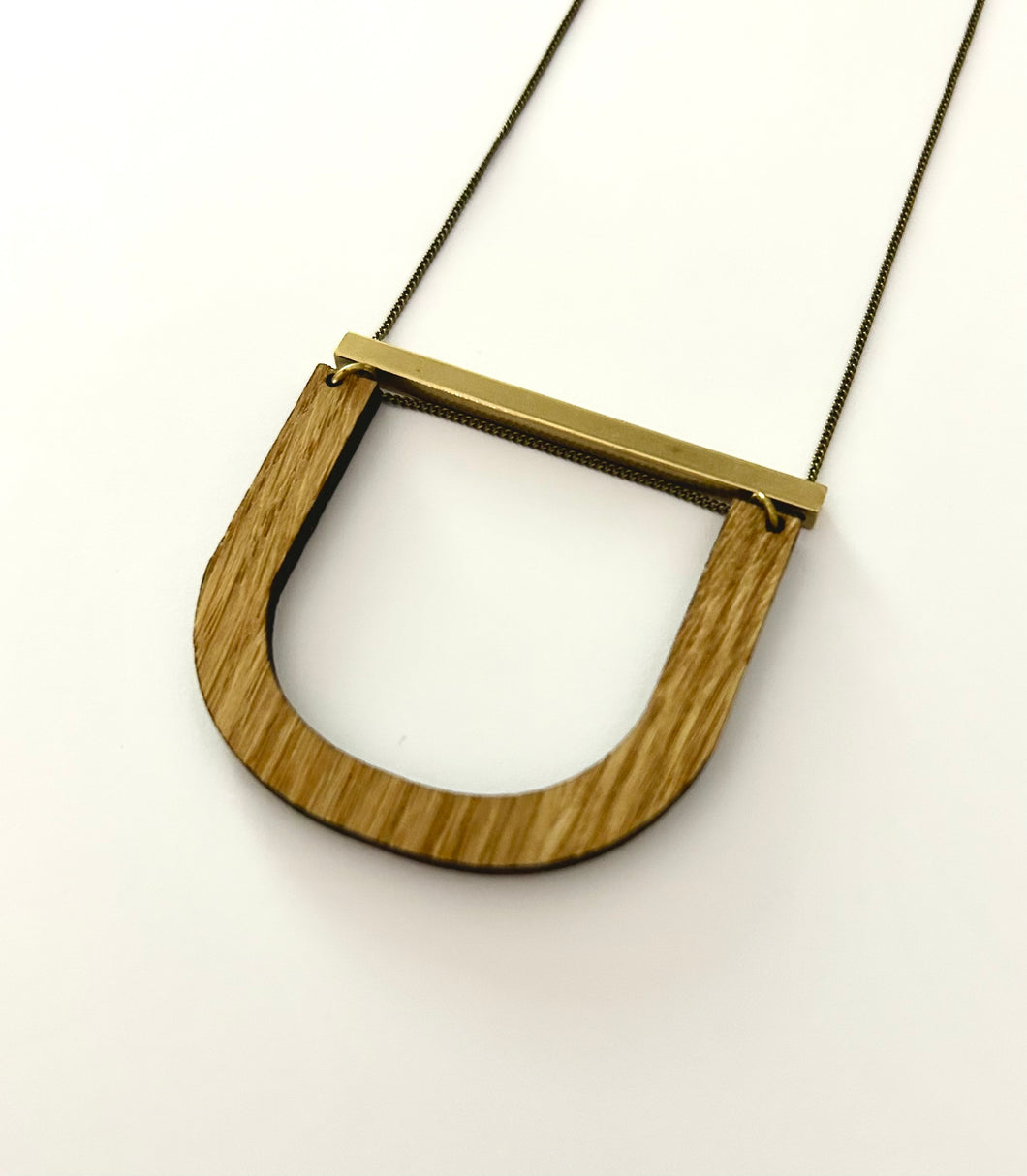 The Tøgge Necklace-WOOD