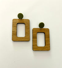 The Hilge Earrings -WOOD