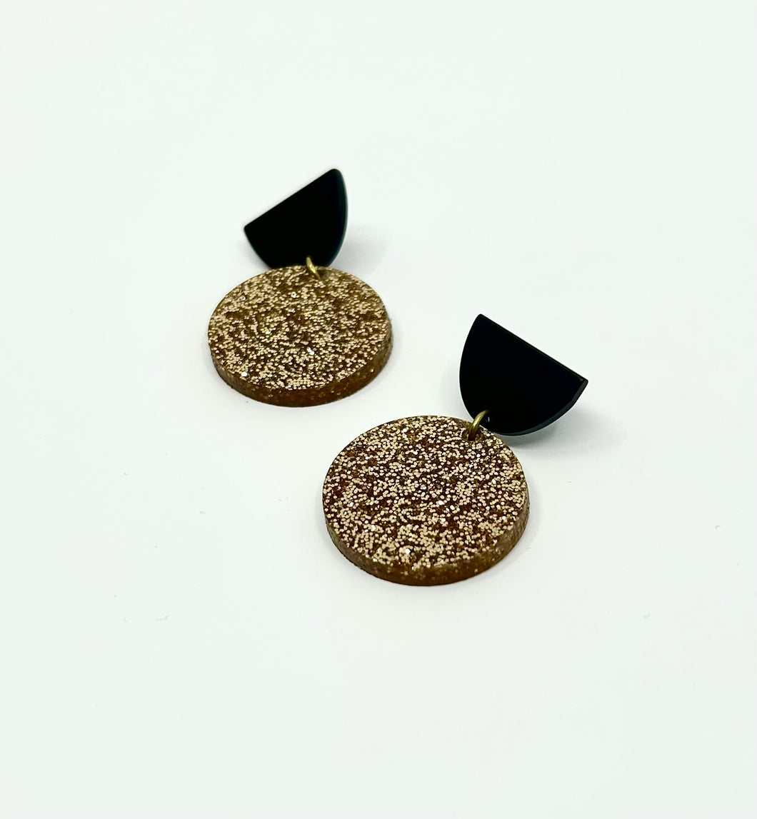 The Sheena Earrings - GLITTER