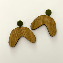 The Tilde Earrings - WOOD