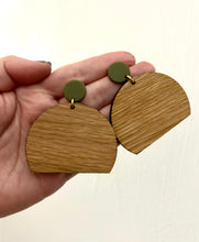 The Käla Earrings (Large)- WOOD