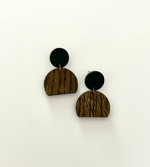 The Käla Earrings (s) - WOOD