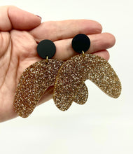 The Tilde Earrings / Large - GLITTER