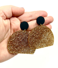 The Käla Earrings / large - GLITTER