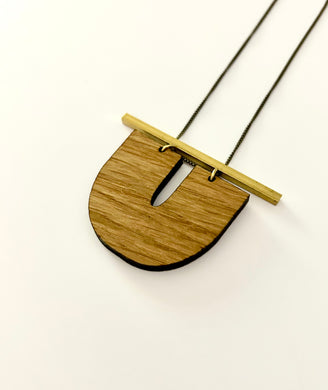 The Hulm Necklace -WOOD