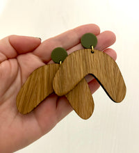 The Tilde Earrings - WOOD
