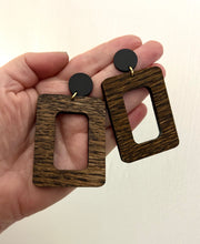 The Hilge Earrings -WOOD