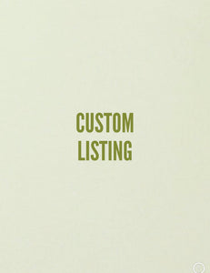 Custom Listing- Marjorie