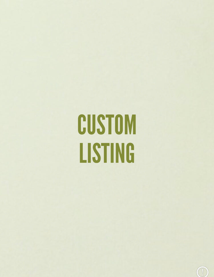 Custom Listing- Marjorie